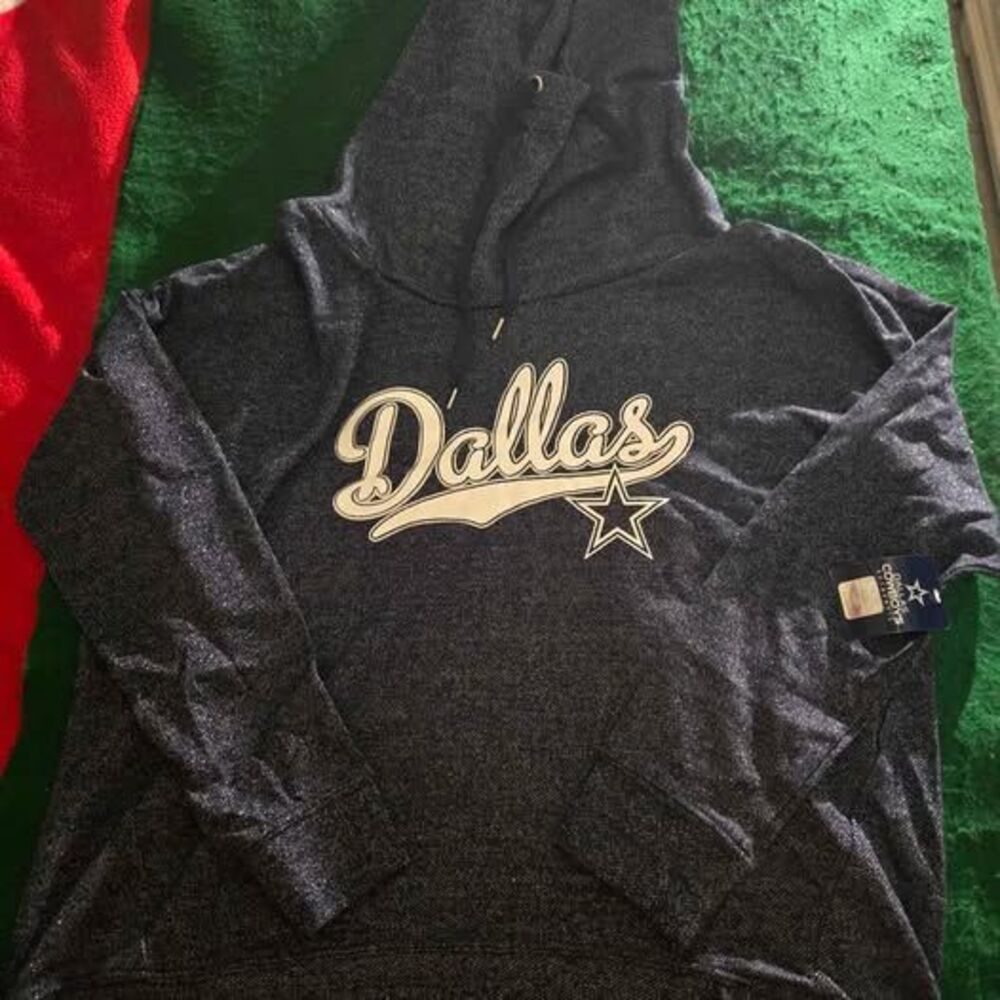 Dallas Cowboys Women's Large Hoodie (BLOC-30)